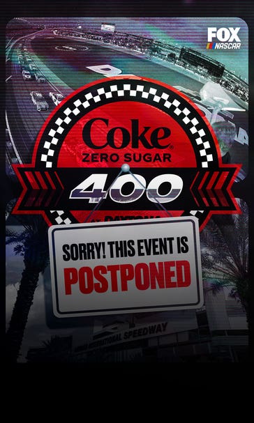 NASCAR's regular season finale moved to Sunday due to rain
